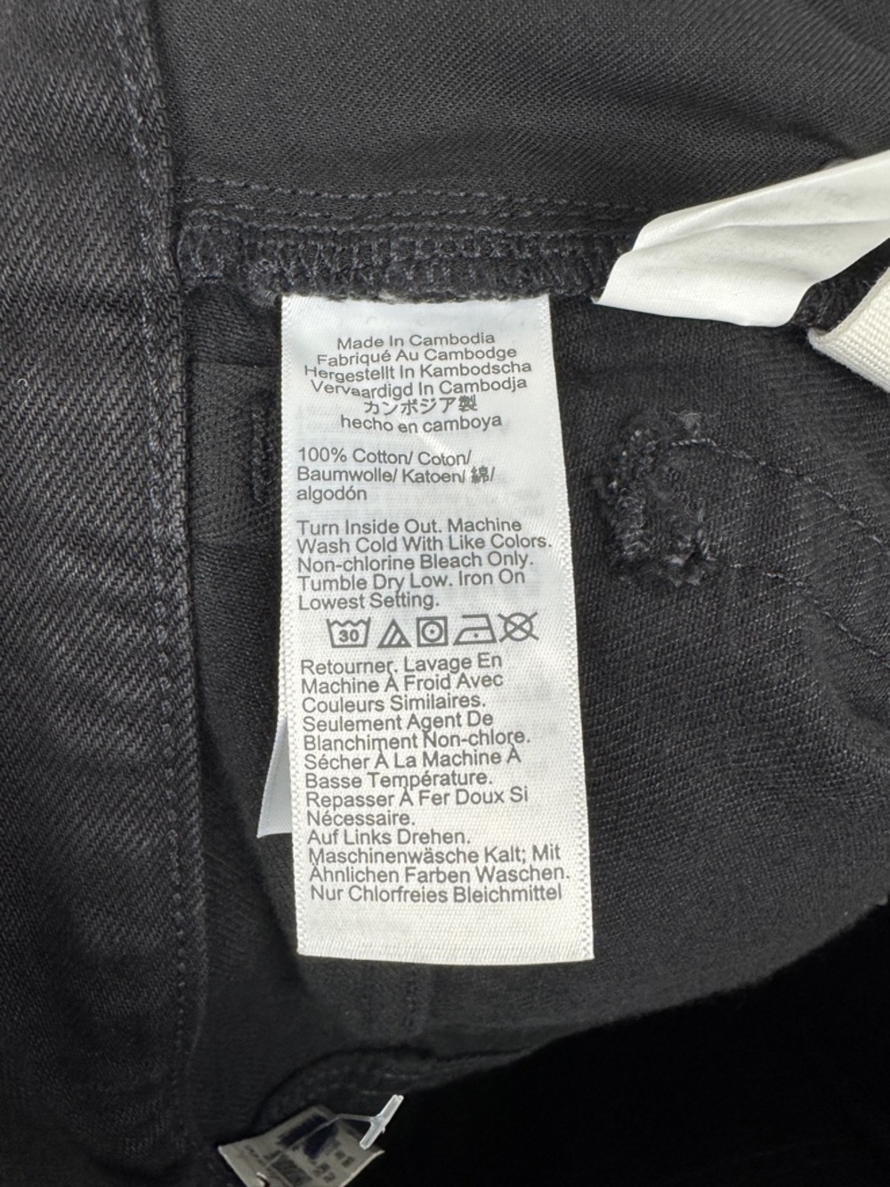 Madewell Balloon Barrel Leg High Rise Jeans Black Size 25 NWT - Picture 10 of 10